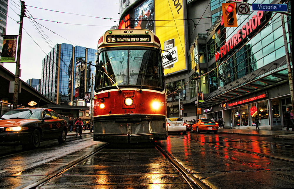 Toronto CityScapes - The Red Rocket